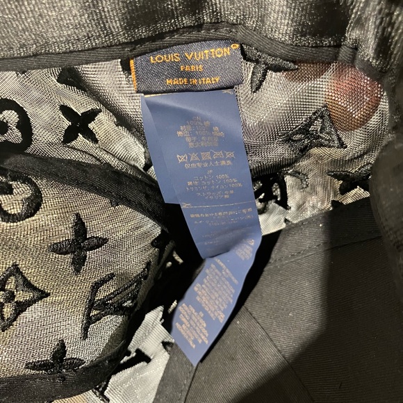 Louis Vuitton Monogram Mesh Black Baseball Cap - Picture 5 of 5